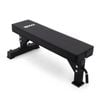 Smai Flat Bench With Wheels - Black