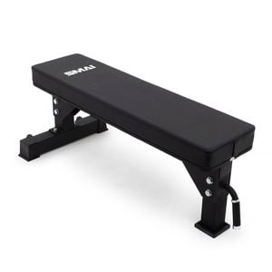 Smai Flat Bench With Wheels - Black