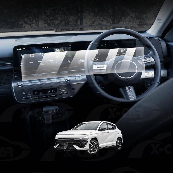 Screen Protector For Hyundai Kona 2023-onwards Touchscreen Anti-scratch Film Cover Dashboard Display Protection Accessories