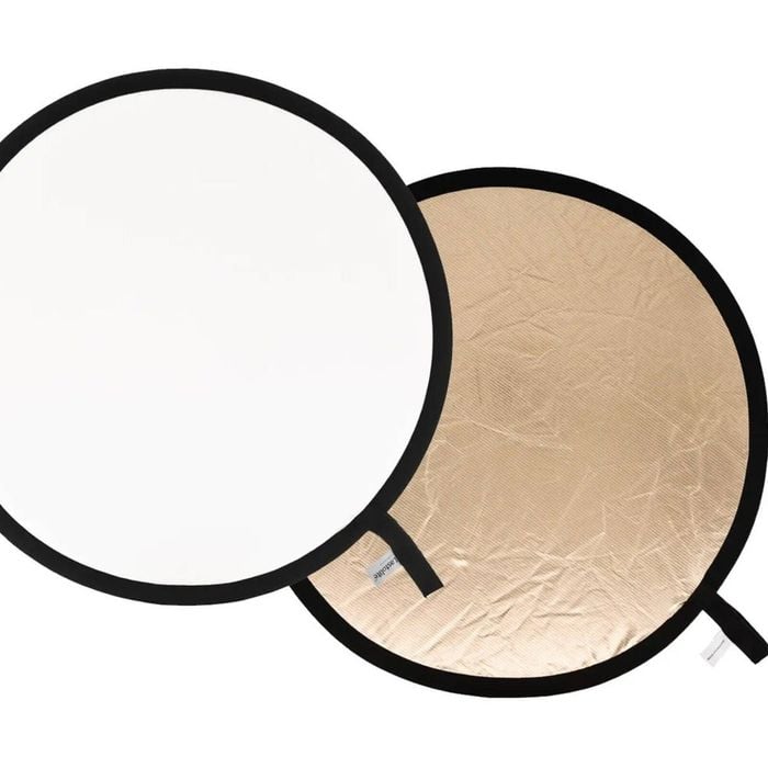 Lastolite Reflector 76cm Sunfire & White Rnd Collapsible w/ Bag Dble Coated