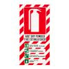 Sandleford ABE Dry Powder Fire Extinguisher Blazon Sign