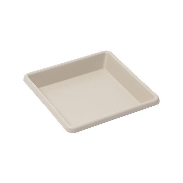 Northcote Pottery 23 x 3.5cm Sand Villa Square Plastic Saucer