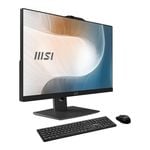 MSI Modern AM242P 12M 23.8" All-In-One PC, i7-1255U, 16GB RAM, 1TB SSD, Windows 11 Pro - Black [Modern AM242P 12M-1610AU]