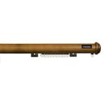 Windoware Wooden Track Rod 38mmx3.30m 130/150mm Bracket Single