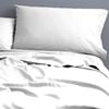 Park Avenue 500TC Double Bed Natural Cotton Sheet/Pillowcases Set White