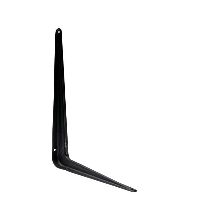Zenith 300 x 250mm Matte Black London Bracket