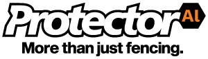 logo for Protector Al pool and garden fencing
