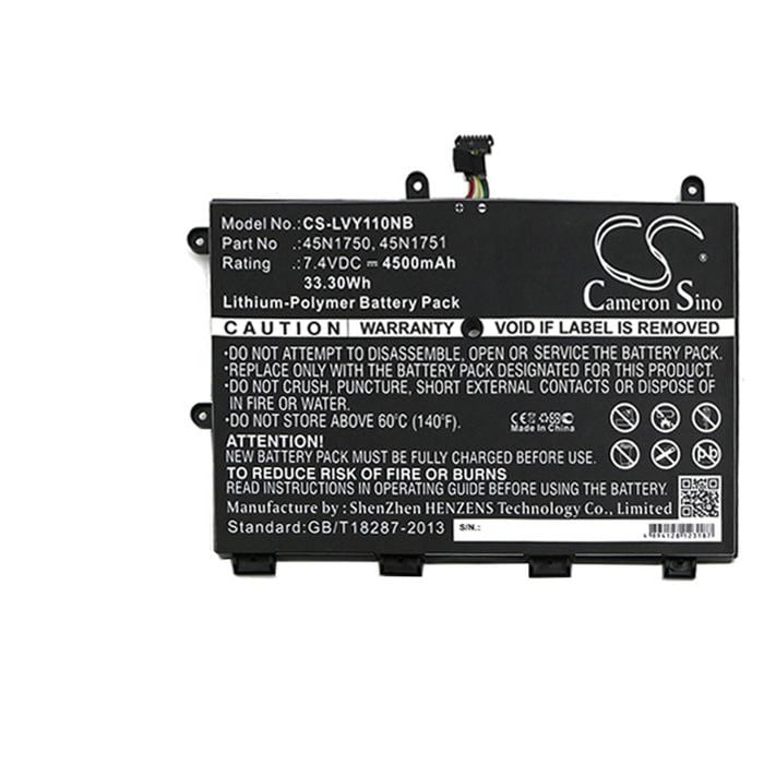 Cameron Sino 45n1750, 45n1751 Battery Replacement [cs-lvy110nb]