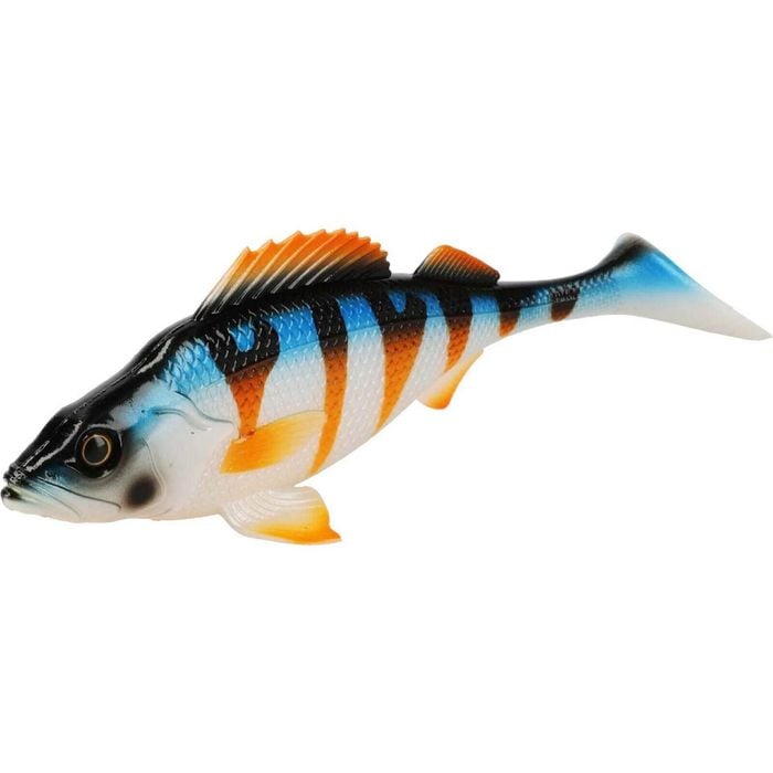 Mikado Jaws MFT Perch 21cm Soft Plastic Fishing Lure Blue Perch