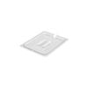 Cambro 1/2 Size Food Pan Cover With Handle and Notch Polycarbonate Clear 265x325mm