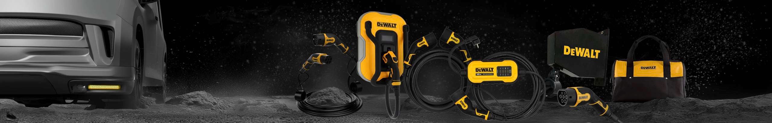 Wide image of Dewalt EV range