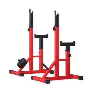 Fitnesslab Adjustable Squat Rack Fitness Exercise Weight Lifting Barbell Stand