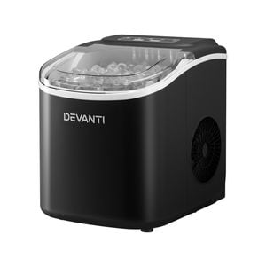 Devanti 12kg Ice Maker Machine w/Self Cleaning Black