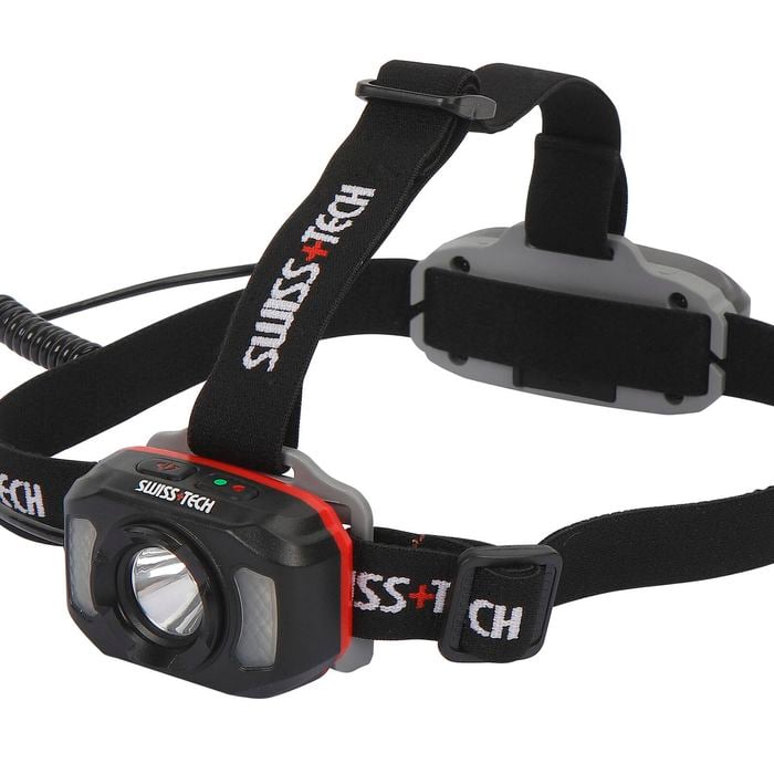 SWISS+TECH 550lm Rechargeable 6 Mode LED Headlamp