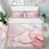 3D Pink Texture 302 Bed Pillowcases Quilt Queen Size