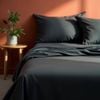 Royal Comfort 1000TC Balmain Bamboo Cotton Sheets Set Charcoal Queen
