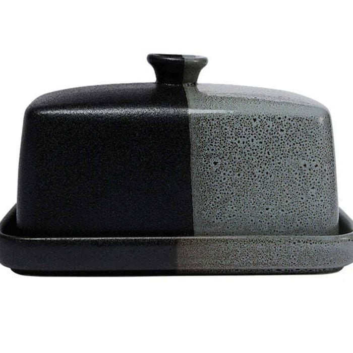 Maxwell & Williams Caviar Umi Butter Dish Black/grey