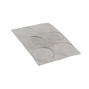Surface Gard 19mm Clear Round Floor Protection - 6 Piece