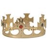 Rubies Royal King/Queen Crown Dress Up Head Accessory Silver  - Adult One Size
