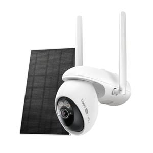TP Link Tapo 4K Solar Powered Pan/Tilt Wi-Fi/4G LTE Security Camera Kit