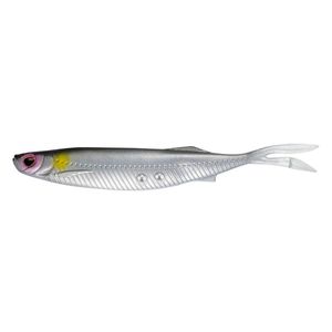 Nomad Design Live Ops Fallout Minnow 5" Soft Plastic Fishing Lure Silver Shad