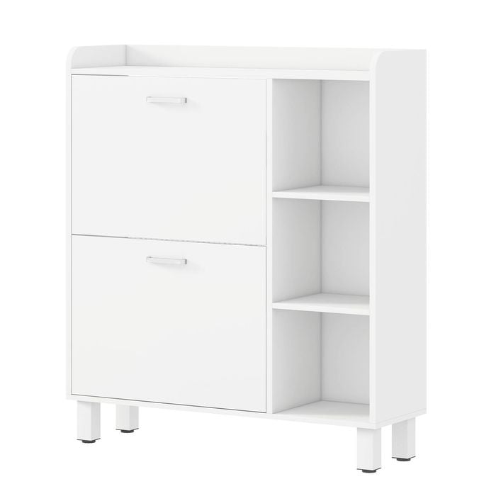 Advwin Shoe Storage Cabinet Shoe Rack Organizer Shelf Cupboard White