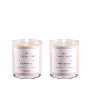 Set of 2 - 180g Perfumed Hand Poured Candle - Provence Pine