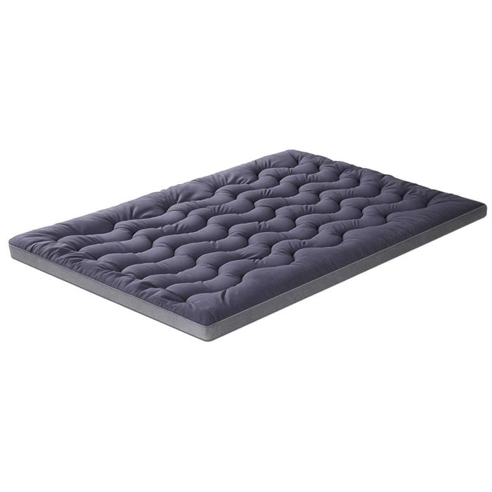Giselle 5cm Pillowtop Topper Bamboo Polyester Blend Fibre Queen
