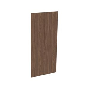 Kaboodle 600mm Walnut Modern Medium Pantry Door - 2 Pack