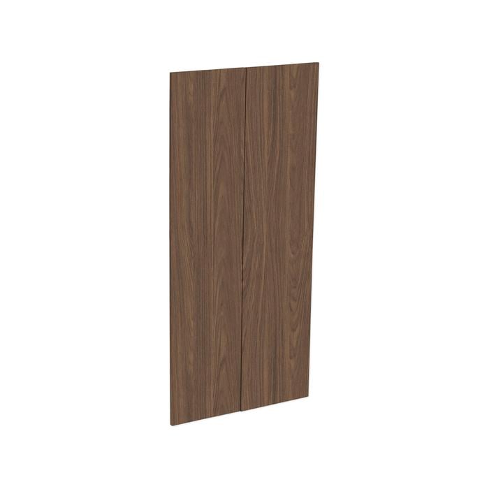 Kaboodle 600mm Walnut Modern Medium Pantry Door - 2 Pack