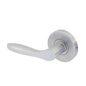Gainsborough Carla Satin Chrome Passage Leverset