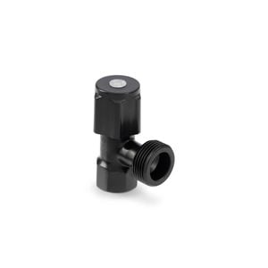 Brasshards Mini Washing Machine Tap 20mm Matt Black Lead Free