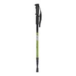 High Trek Wanderer Aluminium Walking Pole With Ski Grips Green