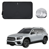 Front Windscreen Sun Shade for Mercedes-Benz GLB SUV 2020 - Current (X247) - Standard 150 x 85 cm - Black