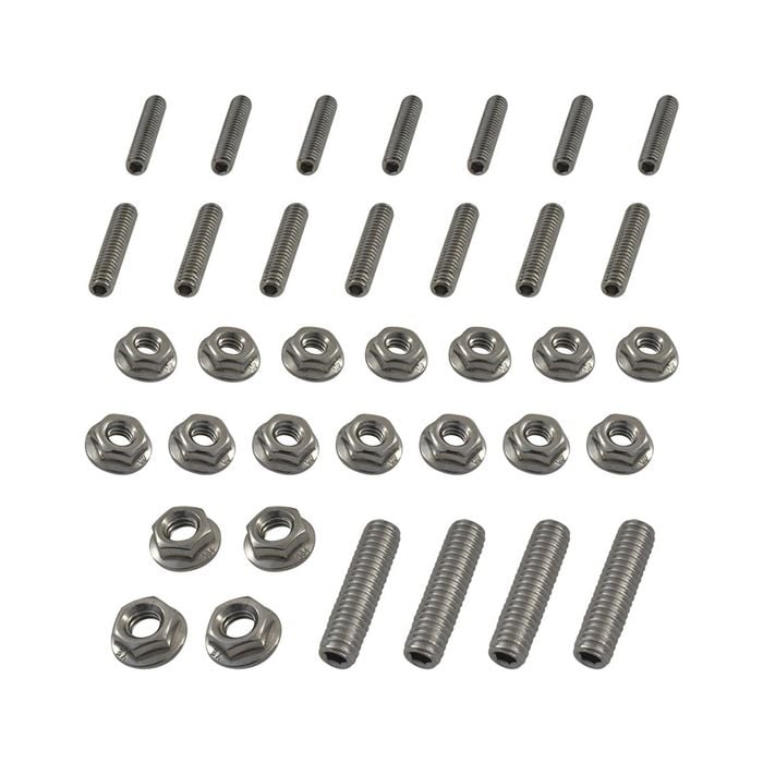Oil Pan Stud Kit Small Block Chev 283 327 350 383 400 Stainless Steel