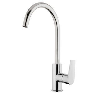 Foreno Vienna Gooseneck Sink Mixer Chrome