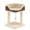 Costway 51cm Cat Tree Tower Kitten Condo House Sisal Posts Beige
