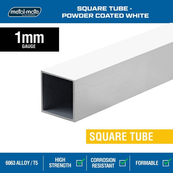 Aluminium Rectangular Tubes, Powder-coated, Aluminium Profile, Aluminium, Hollow 100 X 50 X 2 Mm X 2000 Mm, Anthracite, RAL 7016