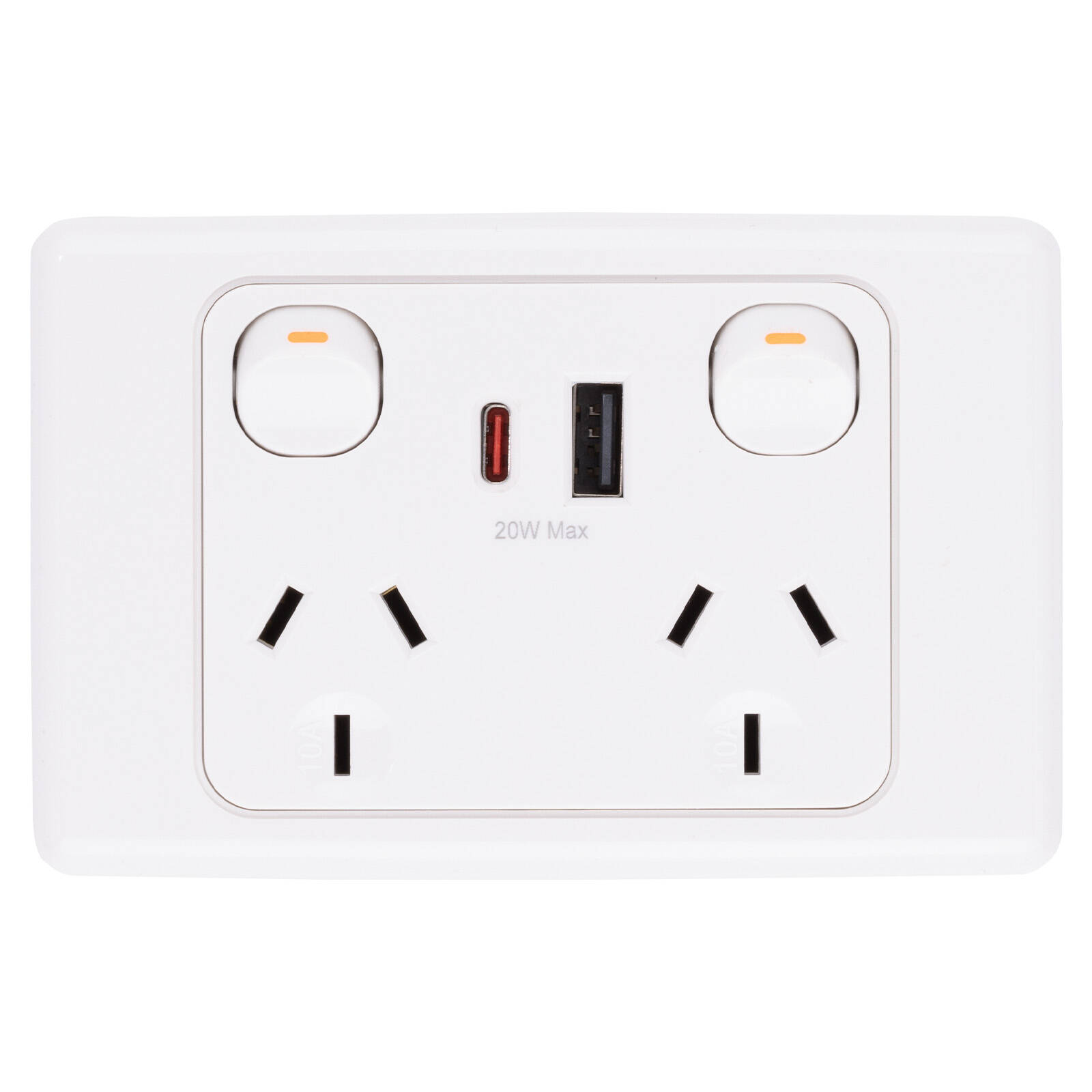 DETA 6000 Double Power Point With USB A+C