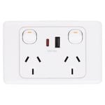 DETA 6000 Double Power Point With USB A+C