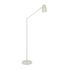Telbix Cadena Modern Standing Floor Lamp Light Metal White Sand