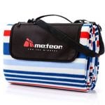 METEOR 200x180cm Foldable Picnic Mat Navy Stripes