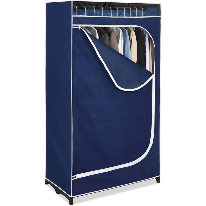 Whitmor Blue Clothes Closet