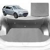 6D Diamond Car Boot Mat for Ford Territory SX, SY2004-2011-(3rd Row seats up/7 seater)-Cargo Mat-Grey-Outback GT