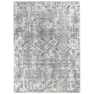 Sofia A0238A Grey Pail 120x170 Grey Blue Rug