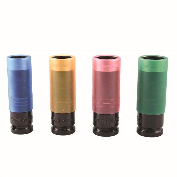 Kincrome 4 Piece 1/2" Drive Wheel Nut Socket Set