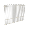 ProtectorAl 1201 - 2399 x 1800mm Surfmist Aluminium Pool Fence Panel Loop Top With Mid Rail
