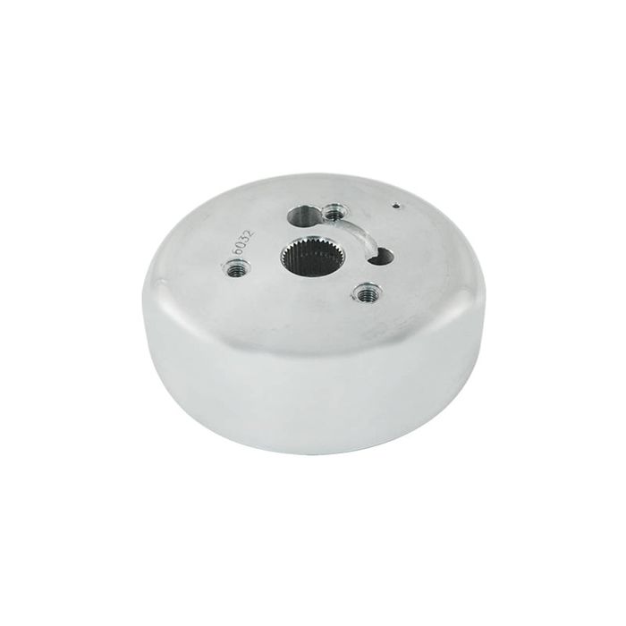 Cal Custom 3 Bolt Steering Wheel Adaptor Boss GM/Chev Spline 1967-94 Polished Aluminium