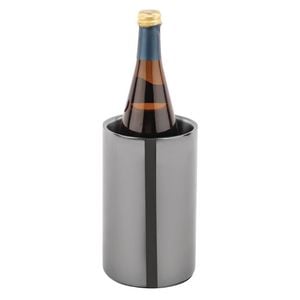 Olympia Wine & Champagne Cooler Double Wall Stainless Steel Gunmetal 195x120mm