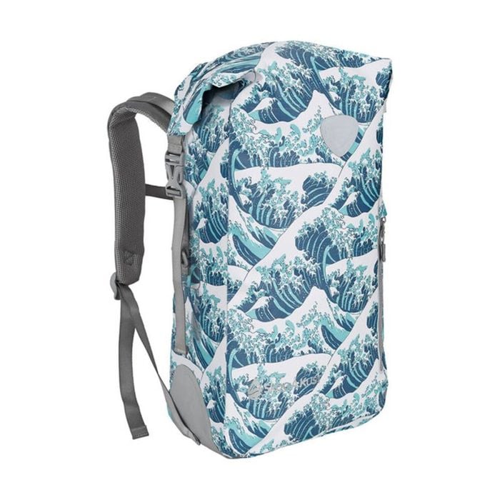 Skog A Kust Waves Waterproof Adventure Backpack 500D PVC Padded Back 25L